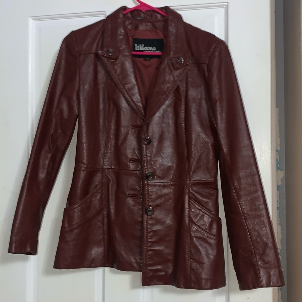 COPY - Vintage wilsons suede and leather jacket size 8